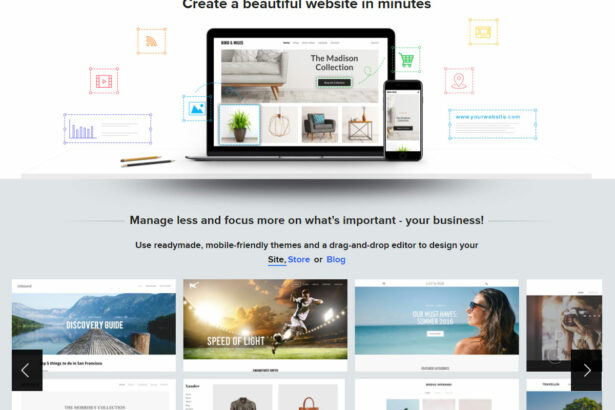 weebly, Create a beautiful website in minutes